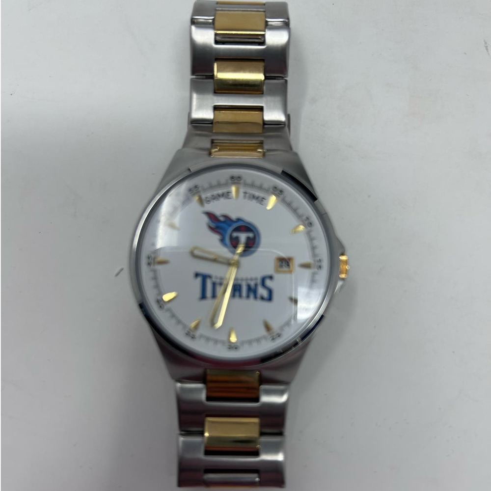 Game Time Men's MVP Series Tennessee Titans Two Watch w/Date Quartz Analog